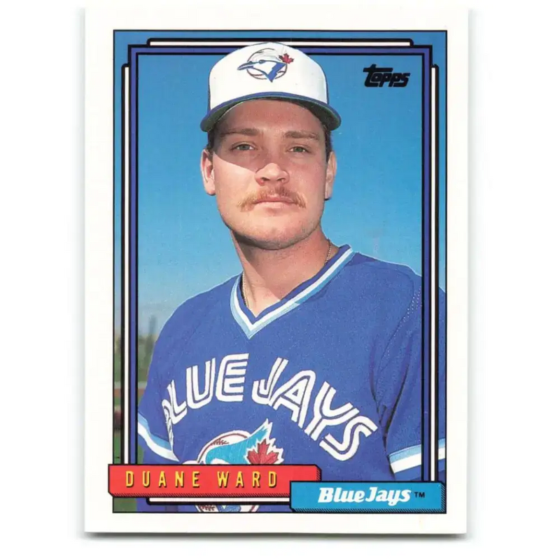 1992 Topps #365 Duane Ward NM-MT Toronto Blue Jays Baseball Card - Baseball Card Single