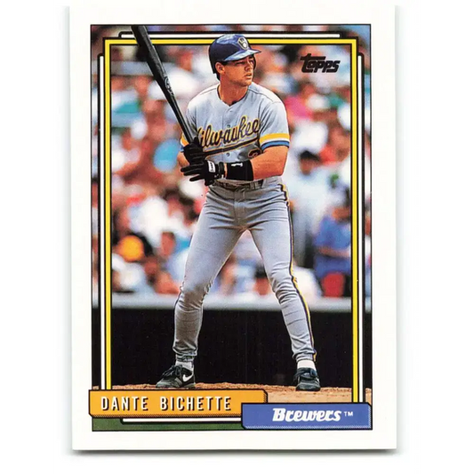 1992 Topps #371 Dante Bichette NM-MT Milwaukee Brewers Baseball Card