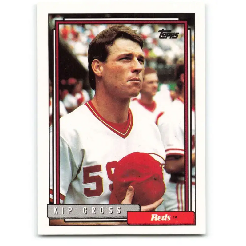 1992 Topps #372 Kip Gross NM-MT RC Rookie Cincinnati Reds Baseball Card