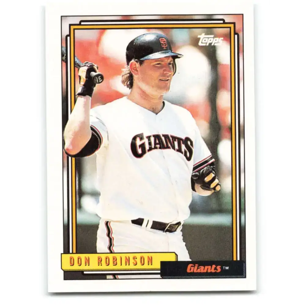 1992 Topps #373 Don Robinson NM-MT San Francisco Giants Baseball Card - Baseball Card Single