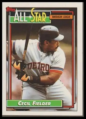 1992 Topps #397 Cecil Fielder Gold