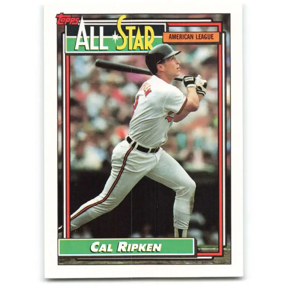 1992 Topps #400 Cal Ripken Jr. NM-MT Baltimore Orioles Baseball Card