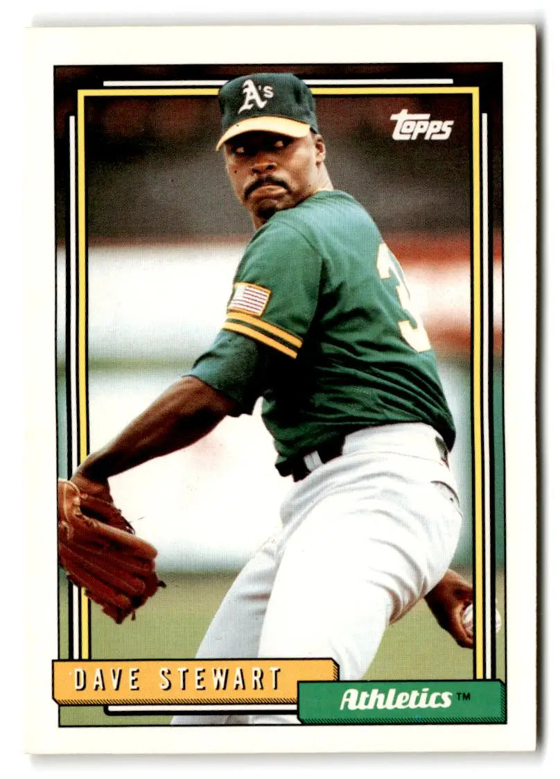 1992 Topps #410 Dave Stewart - Baseball Card Single