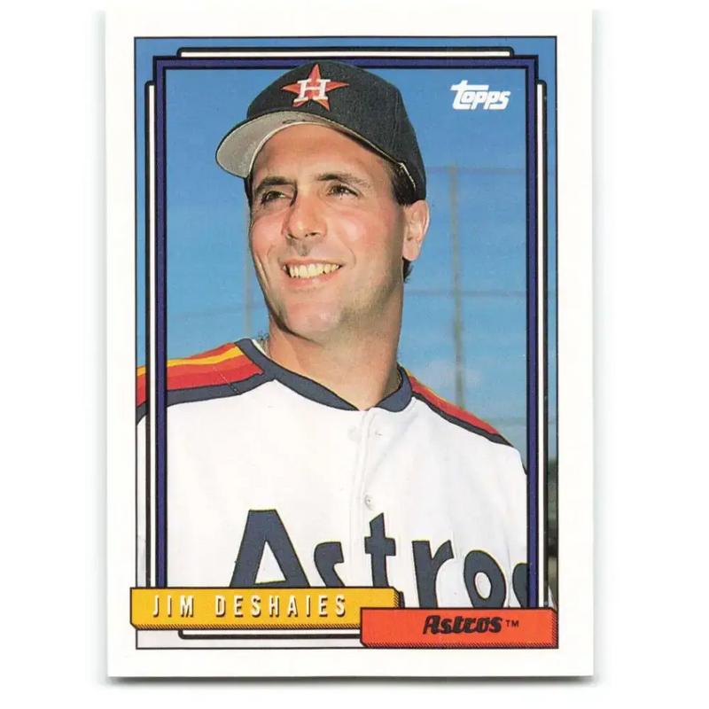 1992 Topps #415 Jim Deshaies NM-MT Houston Astros Baseball Card