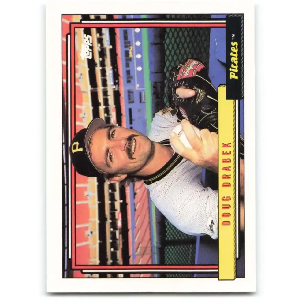 1992 Topps #440 Doug Drabek NM-MT Pittsburgh Pirates Baseball Card - Baseball Card Single