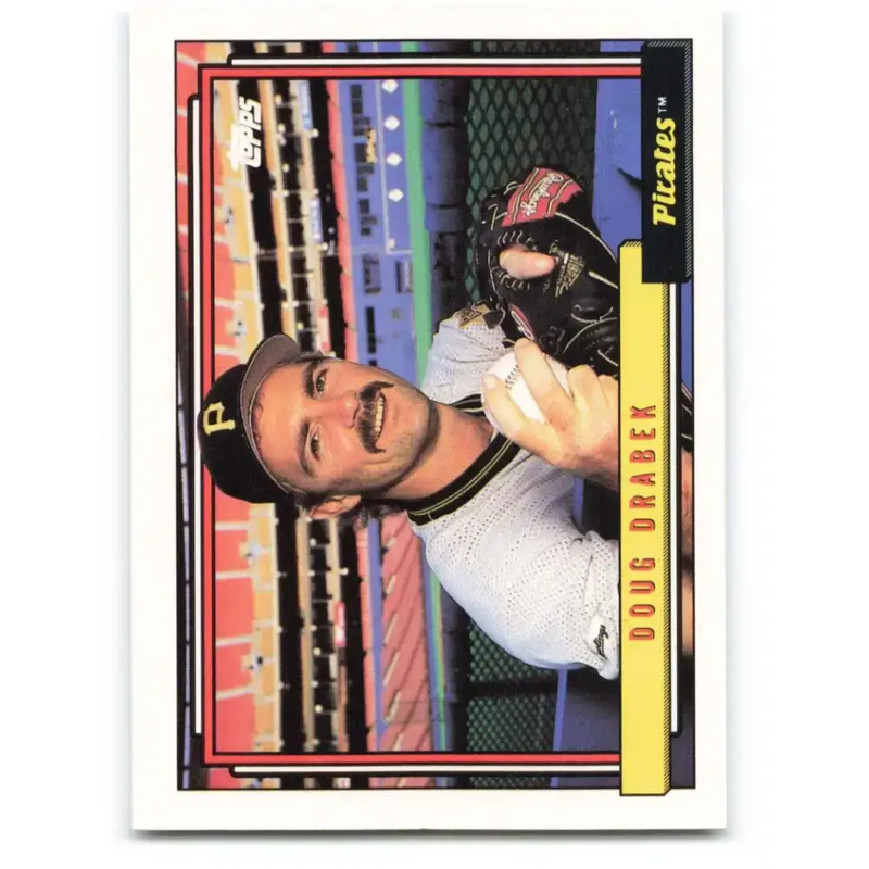 1992 Topps #440 Doug Drabek NM-MT Pittsburgh Pirates Baseball Card - Baseball Card Single