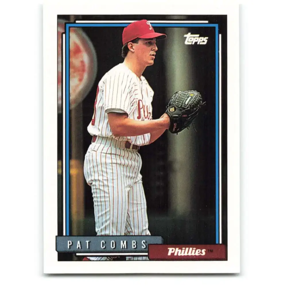 1992 Topps #456 Pat Combs NM-MT Philadelphia Phillies Baseball Card - Baseball Card Single