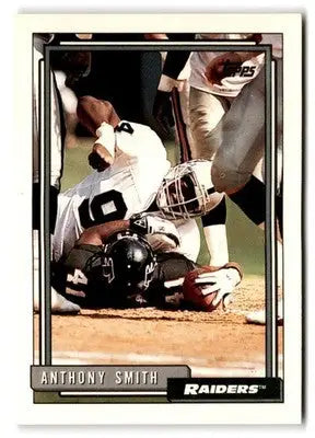 1992 Topps #463a Anthony Smith - Football Card Single