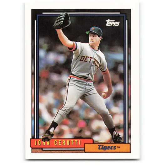 1992 Topps #487 John Cerutti NM-MT Detroit Tigers Baseball Card