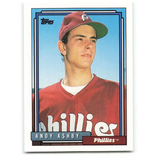 1992 Topps #497 Andy Ashby NM-MT Philadelphia Phillies Baseball Card