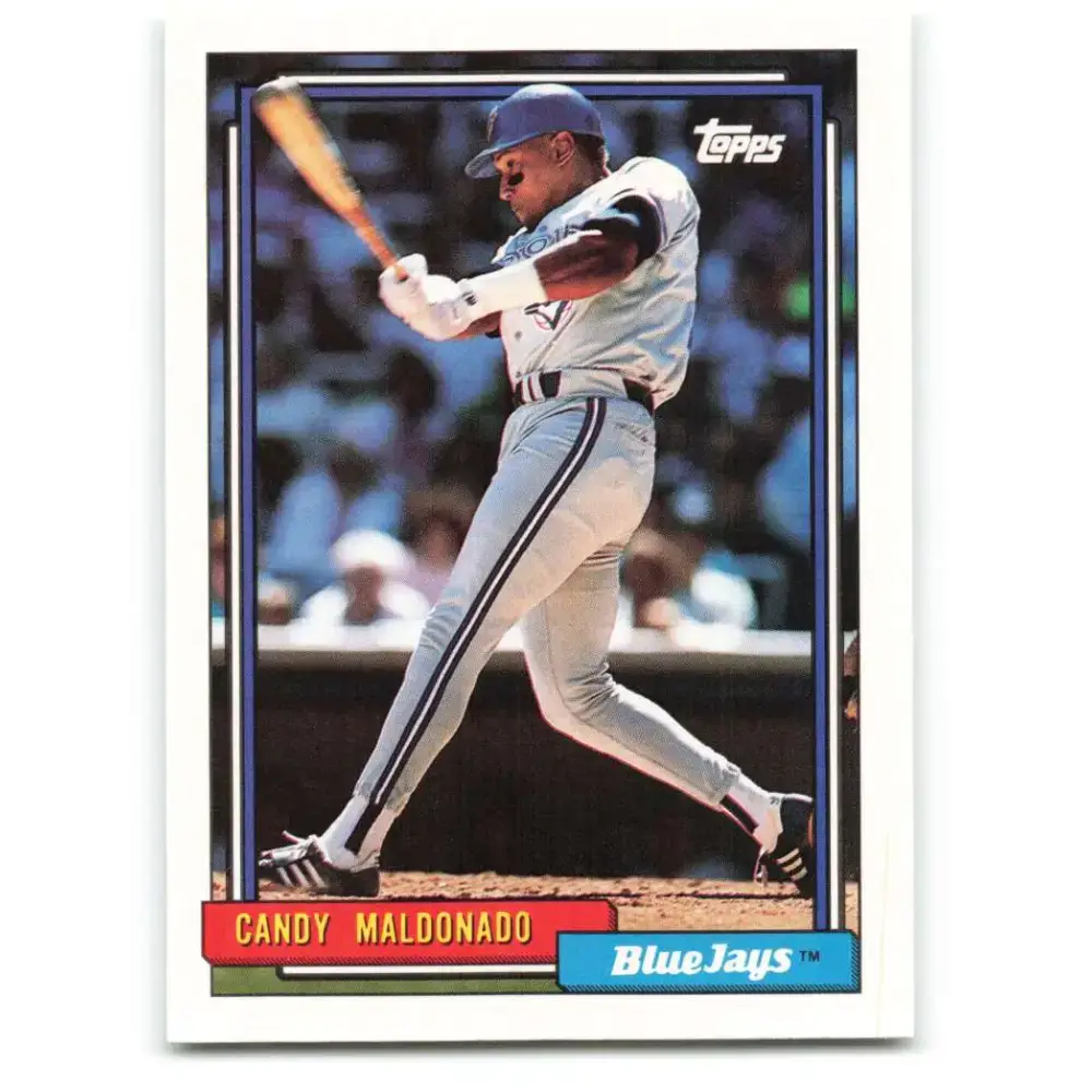 1992 Topps #507 Candy Maldonado NM-MT Toronto Blue Jays Baseball Card - Baseball Card Single