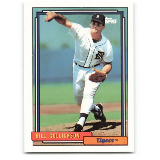 1992 Topps #508 Bill Gullickson NM-MT Detroit Tigers Baseball Card
