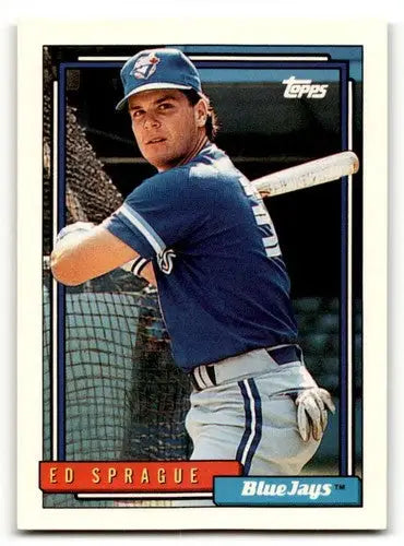 1992 Topps #516 Ed Sprague Toronto Blue Jays Baseball Cards EX/NM ID:55896 - Baseball Card Single