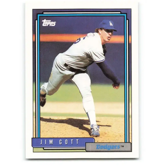 1992 Topps #517 Jim Gott NM-MT Los Angeles Dodgers Baseball Card