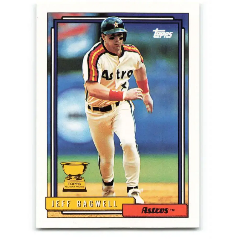 1992 Topps #520 Jeff Bagwell NM-MT Houston Astros Baseball Card - Baseball Card Single