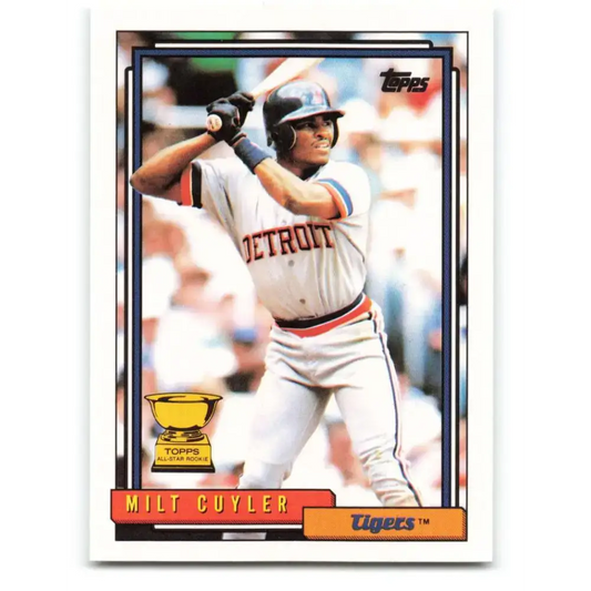 1992 Topps #522 Milt Cuyler NM-MT Detroit Tigers Baseball Card