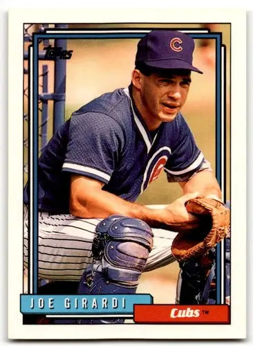 1992 Topps #529 Joe Girardi NM Near Mint Cubs ID:43524 - Baseball Card Single
