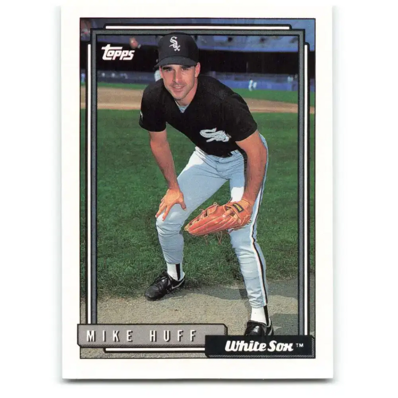 1992 Topps #532 Mike Huff NM-MT Chicago White Sox Baseball Card - Baseball Card Single