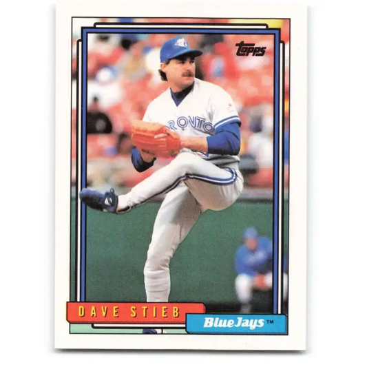 1992 Topps #535 Dave Stieb NM-MT Toronto Blue Jays Baseball Card