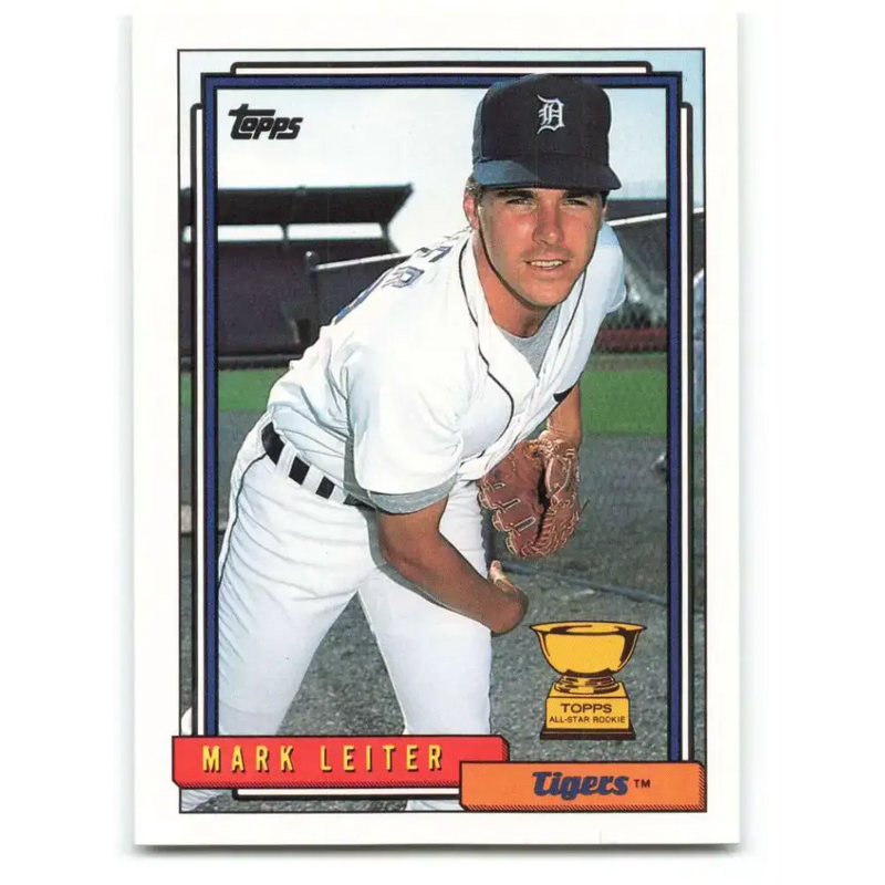 1992 Topps #537 Mark Leiter NM-MT Detroit Tigers Baseball Card