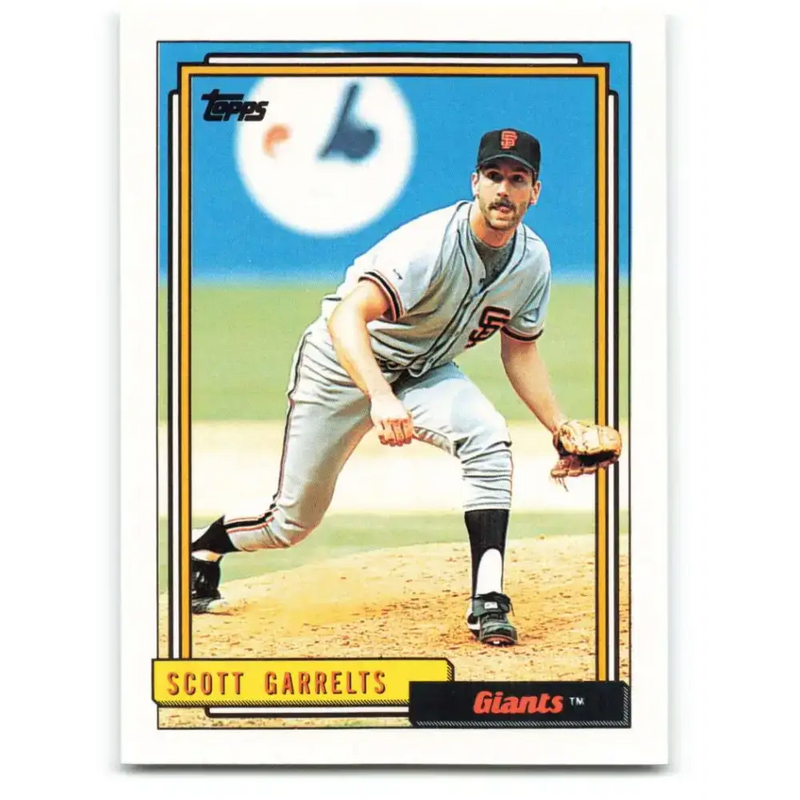 1992 Topps #558 Scott Garrelts NM-MT San Francisco Giants Baseball Card - Baseball Card Single