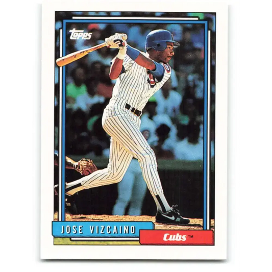 1992 Topps #561 Jose Vizcaino NM-MT Chicago Cubs Baseball Card