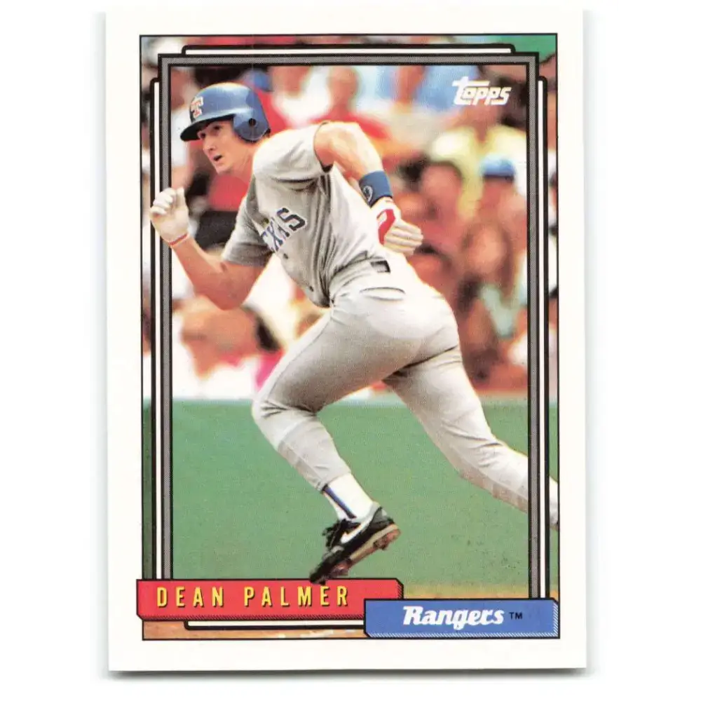 1992 Topps #567 Dean Palmer NM-MT Texas Rangers Baseball Card - Baseball Card Single