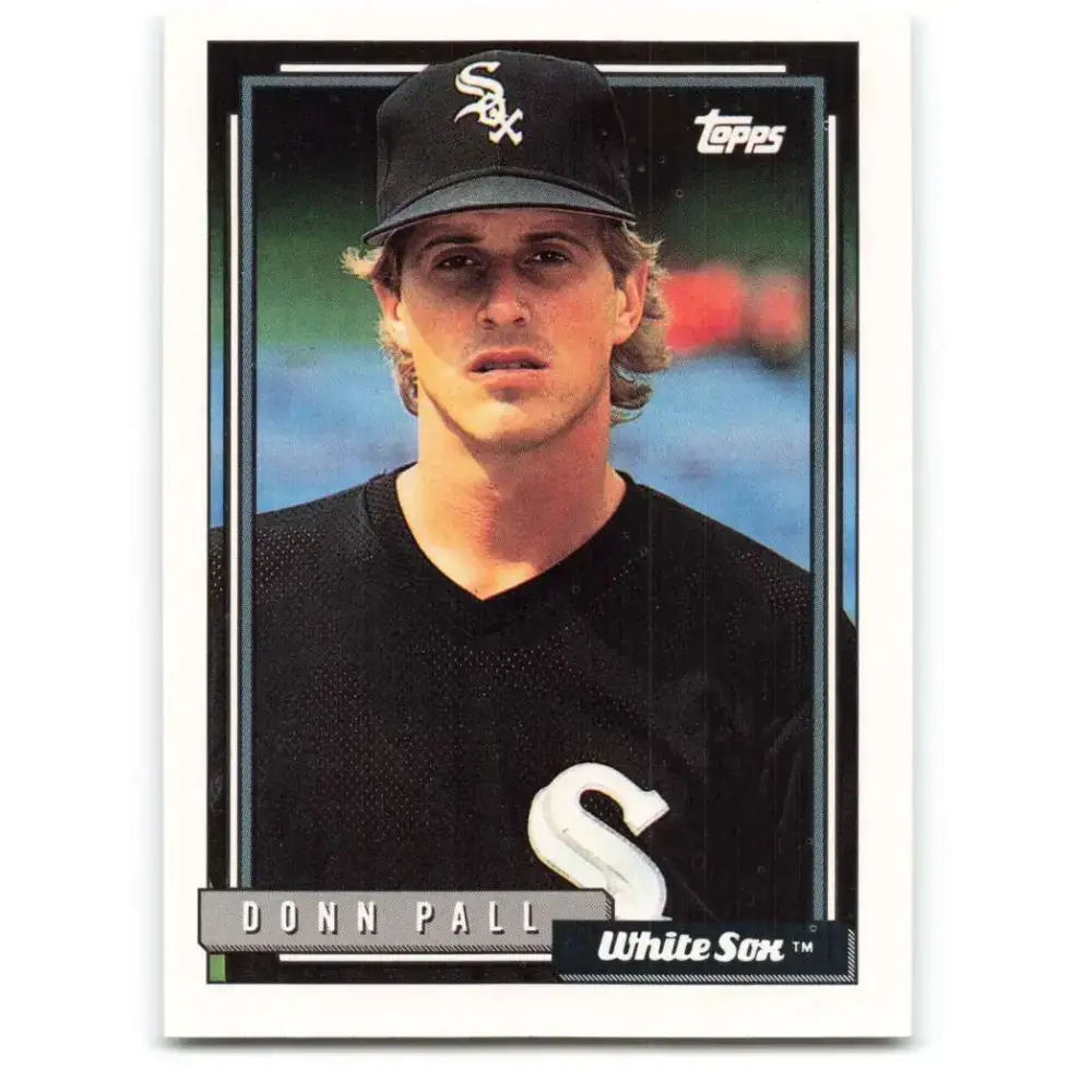 1992 Topps #57 Donn Pall EX Excellent Chicago White Sox Baseball Card - Baseball Card