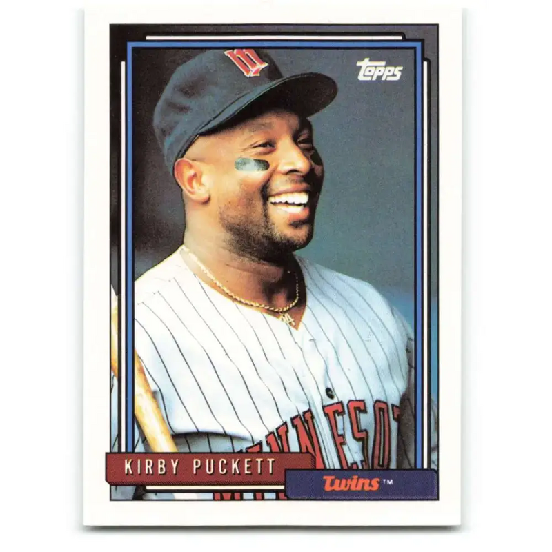 1992 Topps #575 Kirby Puckett NM-MT Minnesota Twins Baseball Card - Baseball Card Single