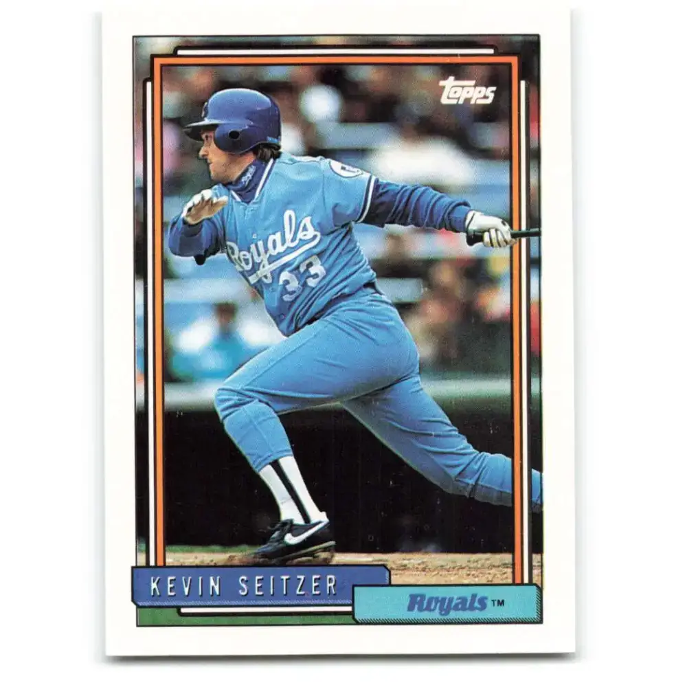 1992 Topps #577 Kevin Seitzer NM-MT Kansas City Royals Baseball Card