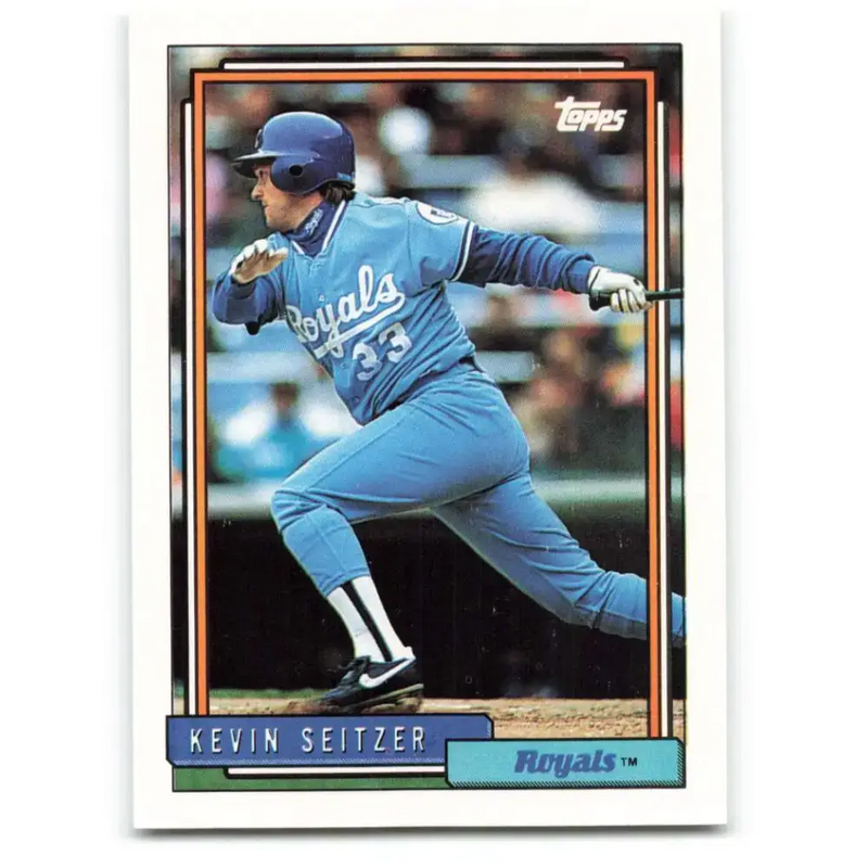 1992 Topps #577 Kevin Seitzer NM-MT Kansas City Royals Baseball Card