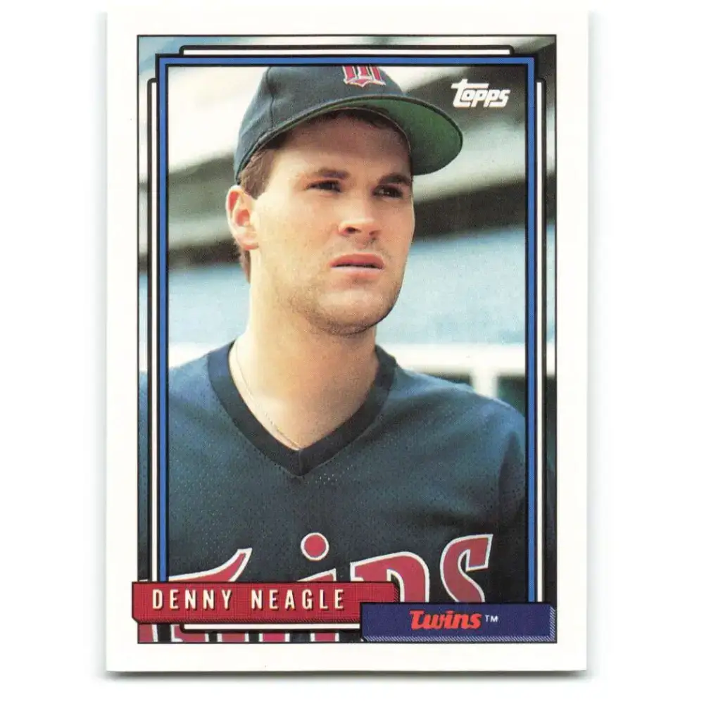 1992 Topps #592 Denny Neagle NM-MT Minnesota Twins Baseball Card - Baseball Card Single