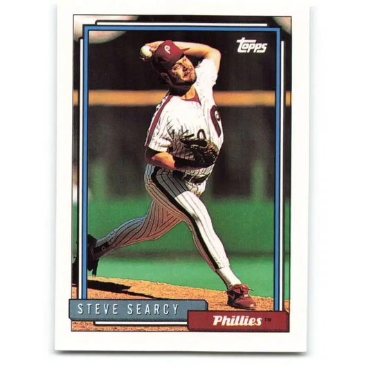 1992 Topps #599 Steve Searcy NM-MT Philadelphia Phillies Baseball Card