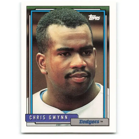 1992 Topps #604 Chris Gwynn NM-MT Los Angeles Dodgers Baseball Card