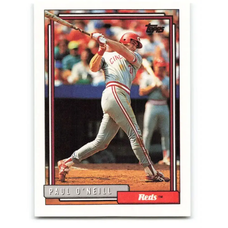 1992 Topps #61 Paul O’Neill EX Excellent Cincinnati Reds Baseball Card