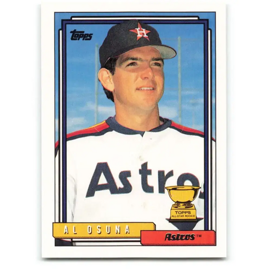 1992 Topps #614 Al Osuna NM-MT Houston Astros Baseball Card