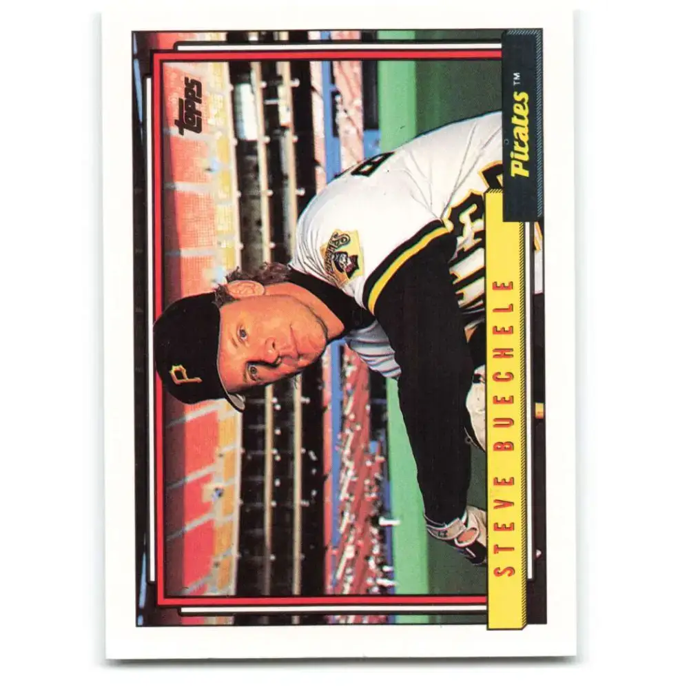 1992 Topps #622 Steve Buechele NM-MT Pittsburgh Pirates Baseball Card - Baseball Card Single