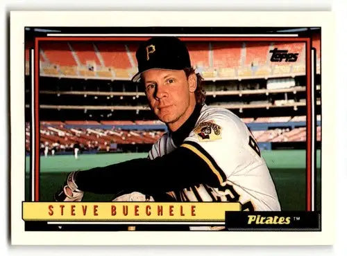 1992 Topps #622 Steve Buechele Pittsburgh Pirates Baseball Cards EX/ ID:55892 - Baseball Card Single