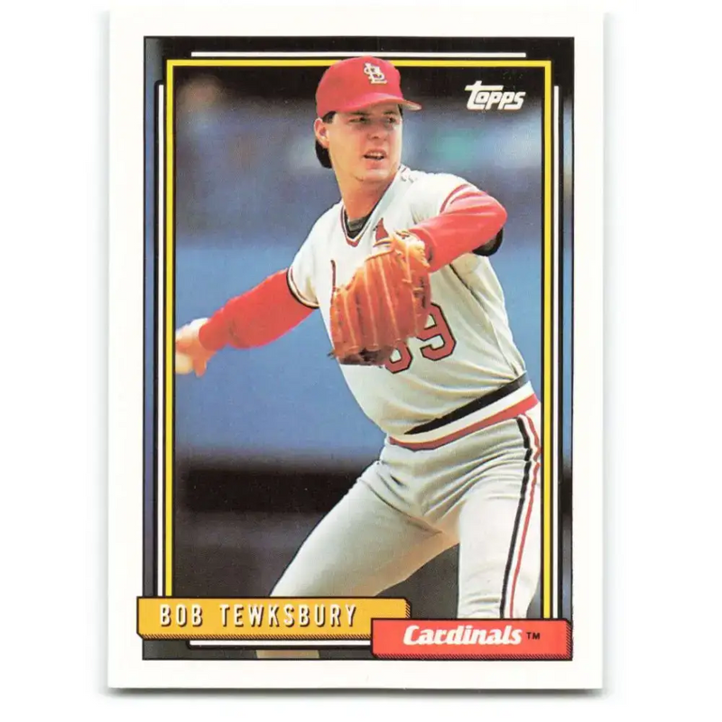 1992 Topps #623 Bob Tewksbury NM-MT St. Louis Cardinals Baseball Card - Baseball Card Single