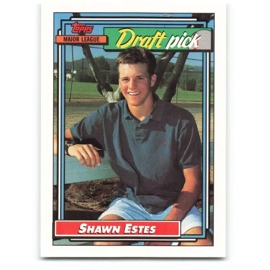 1992 Topps #624 Shawn Estes NM-MT RC Rookie Seattle Mariners Baseball Card