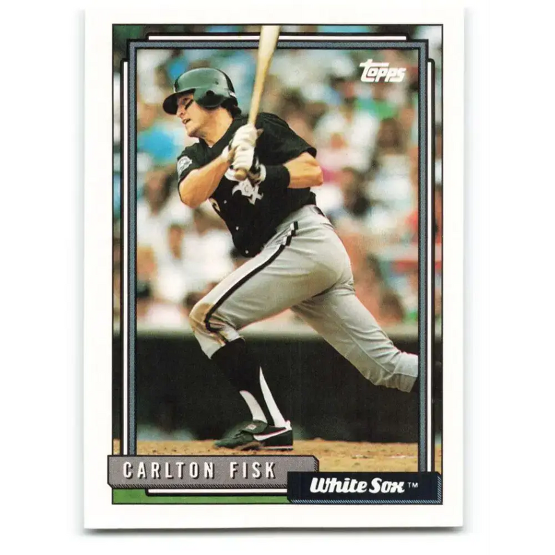 1992 Topps #630 Carlton Fisk NM-MT Chicago White Sox Baseball Card - Baseball Card Single