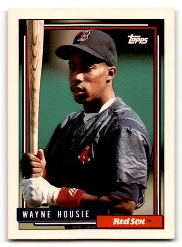 1992 Topps #639 Wayne Housie Boston Red Sox Baseball Cards EX/NM ID:55833 - Baseball Card Single