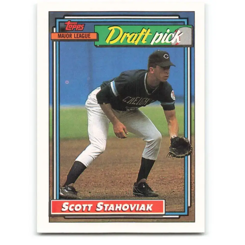 1992 Topps #66 Scott Stahoviak NM-MT RC Rookie Minnesota Twins Baseball Card - Baseball Card Single