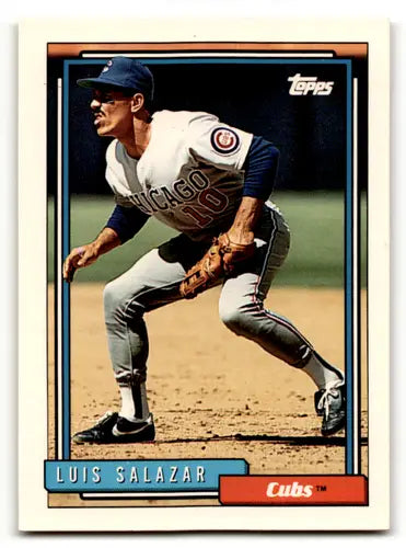 1992 Topps #67 Luis Salazar EX/NM Cubs ID:53825 - Baseball Card Single