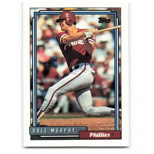 1992 Topps #680 Dale Murphy NM-MT Philadelphia Phillies Baseball Card