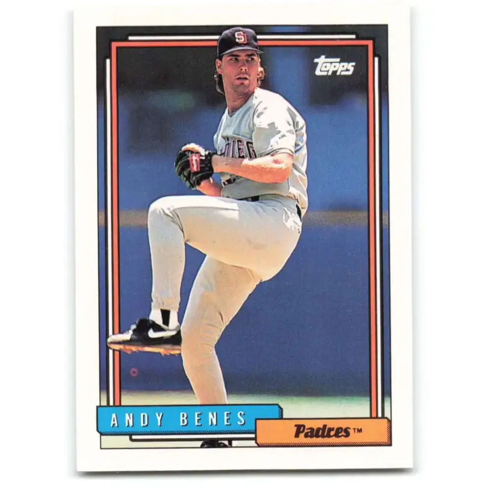 1992 Topps #682 Andy Benes NM-MT San Diego Padres Baseball Card - Baseball Card Single