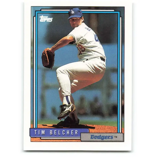 1992 Topps #688 Tim Belcher NM-MT Los Angeles Dodgers Baseball Card