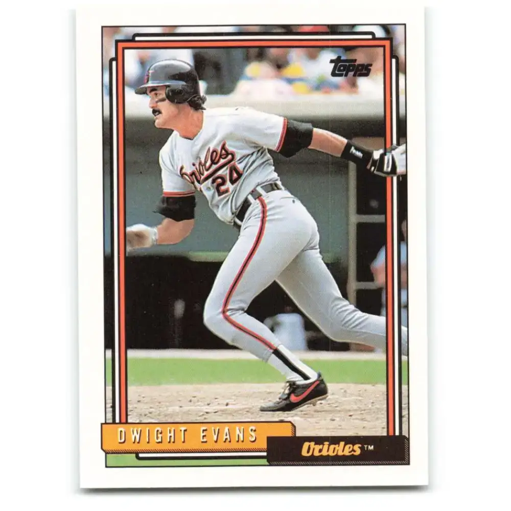 1992 Topps #705 Dwight Evans NM-MT Baltimore Orioles Baseball Card