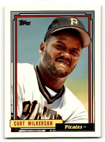 1992 Topps #712 Curt Wilkerson Pittsburgh Pirates Baseball Cards EX/ ID:55822 - Baseball Card Single