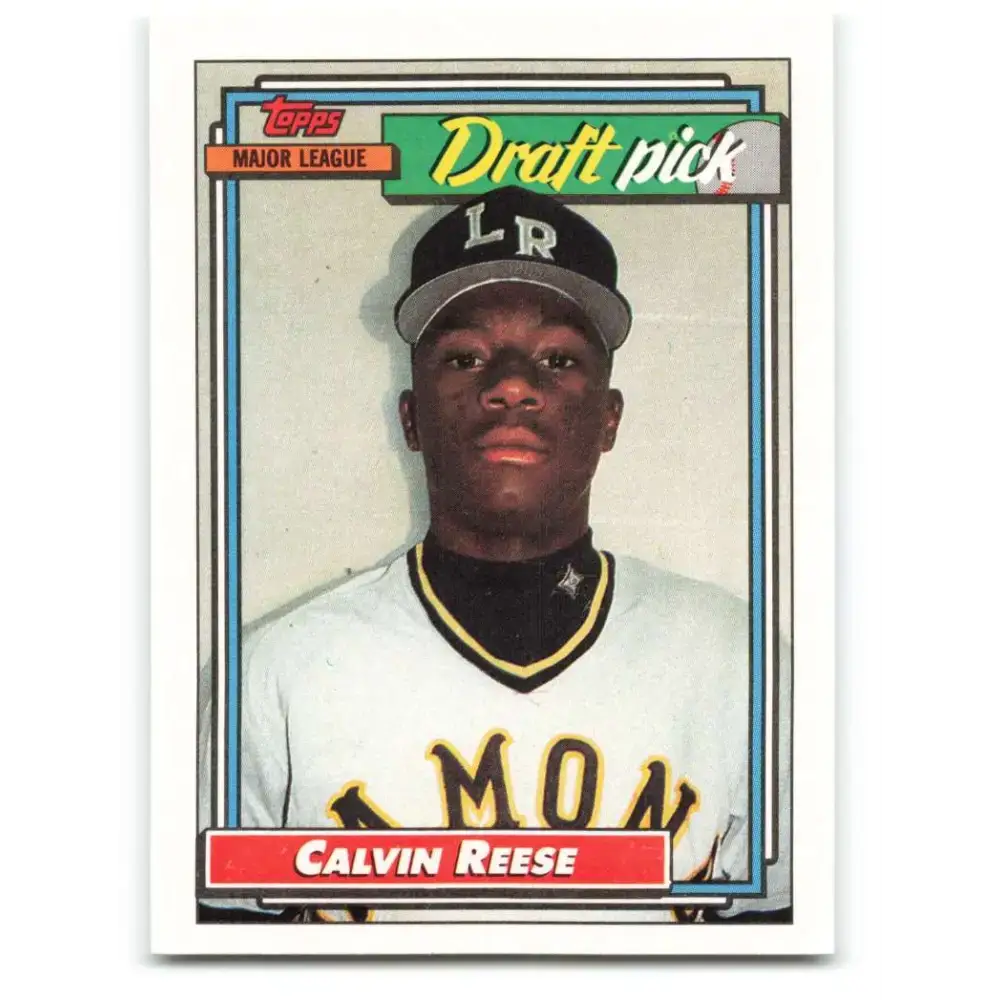 1992 Topps #714 Pokey Reese NM-MT RC Rookie Cincinnati Reds Baseball Card - Baseball Card Single